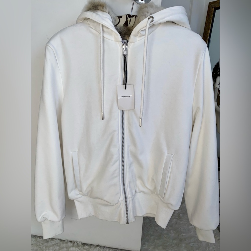 Real fur reversible hoody - Barney’s NY - tag on - size M
